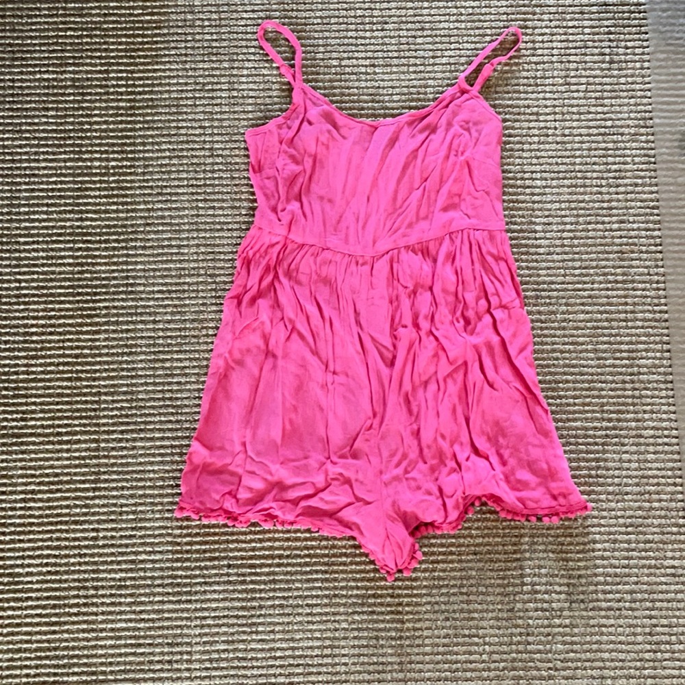 Mimi Chica Pink Romper Juniors Small